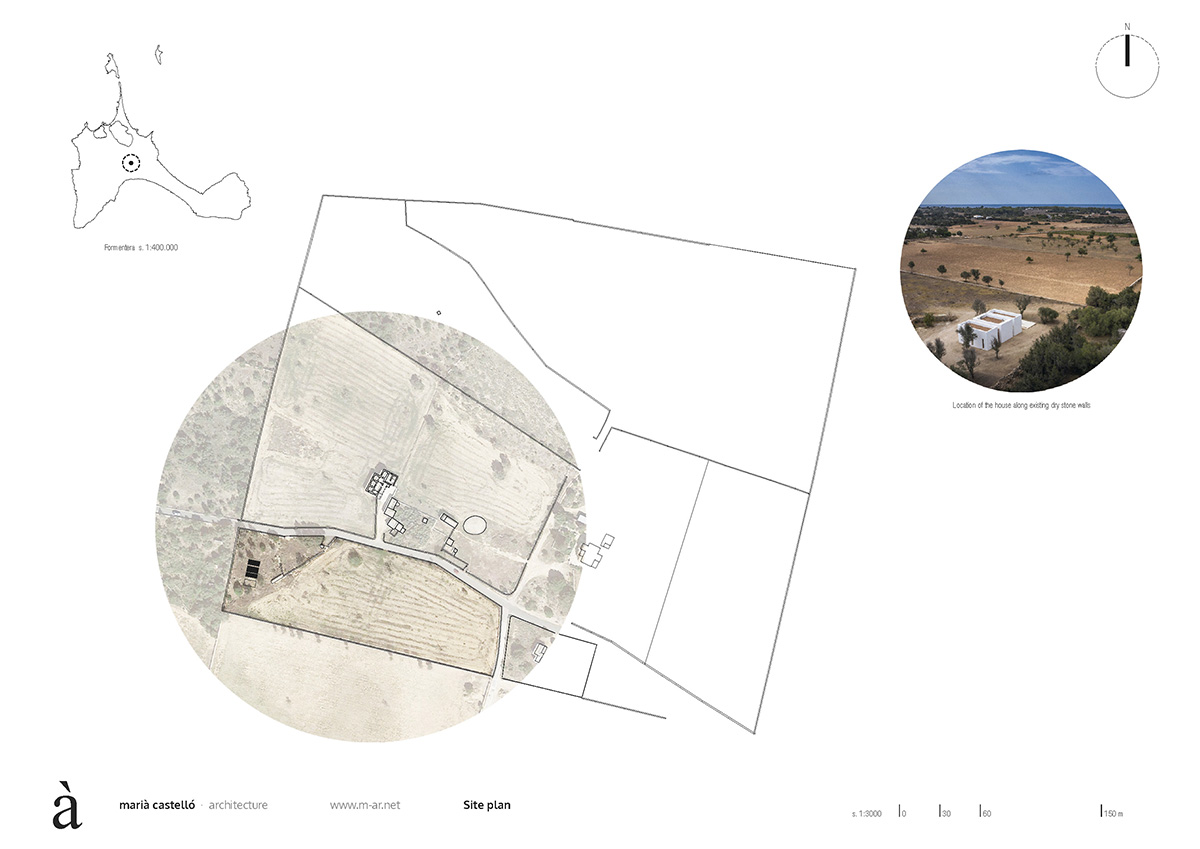 Marià Castelló Architecture designs residence with fragmented volumes on Formentera island