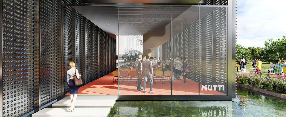 Carlo Ratti Associati's new Mutti headquarters will make tomato processing stages visible in Parma