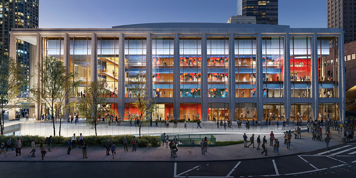 New renderings revealed for David Geffen Hall ahead of its opening in October 2022 