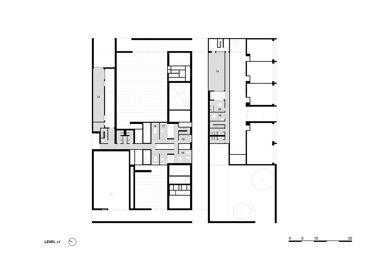 KAAN Architecten completes Crematorium Siesegem nestled in the landscape of Aalst