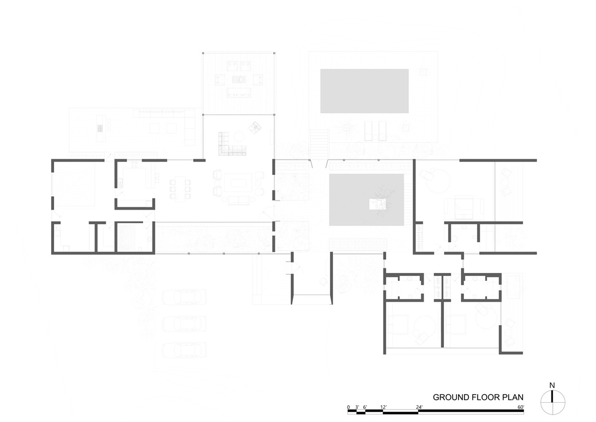 Weekend home is clad in bamboo screens that create a rustic appearance on the outskirts of Pune