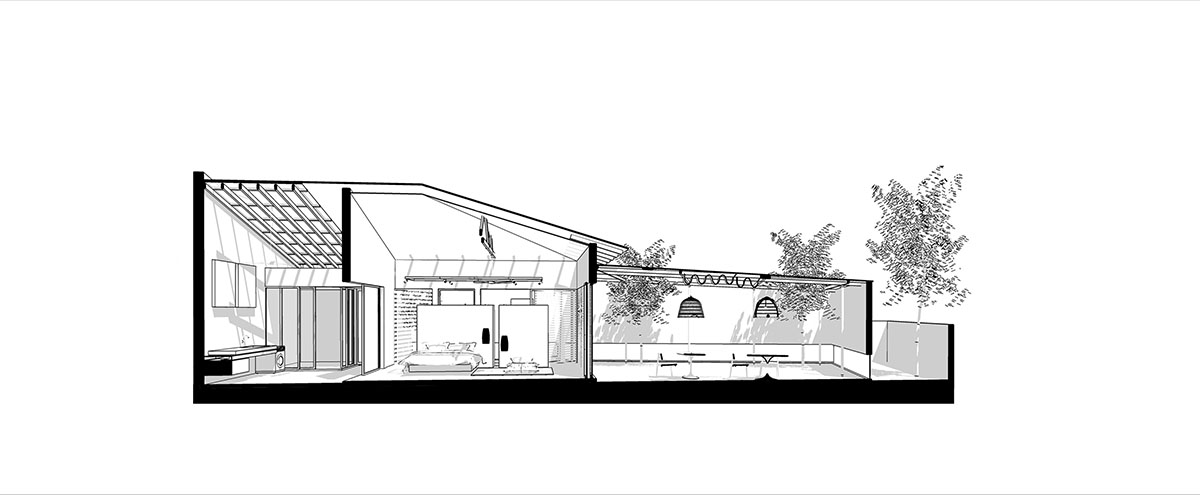 Malaysian home by Core Design Workshop is shaped by artworks and a large inner garden