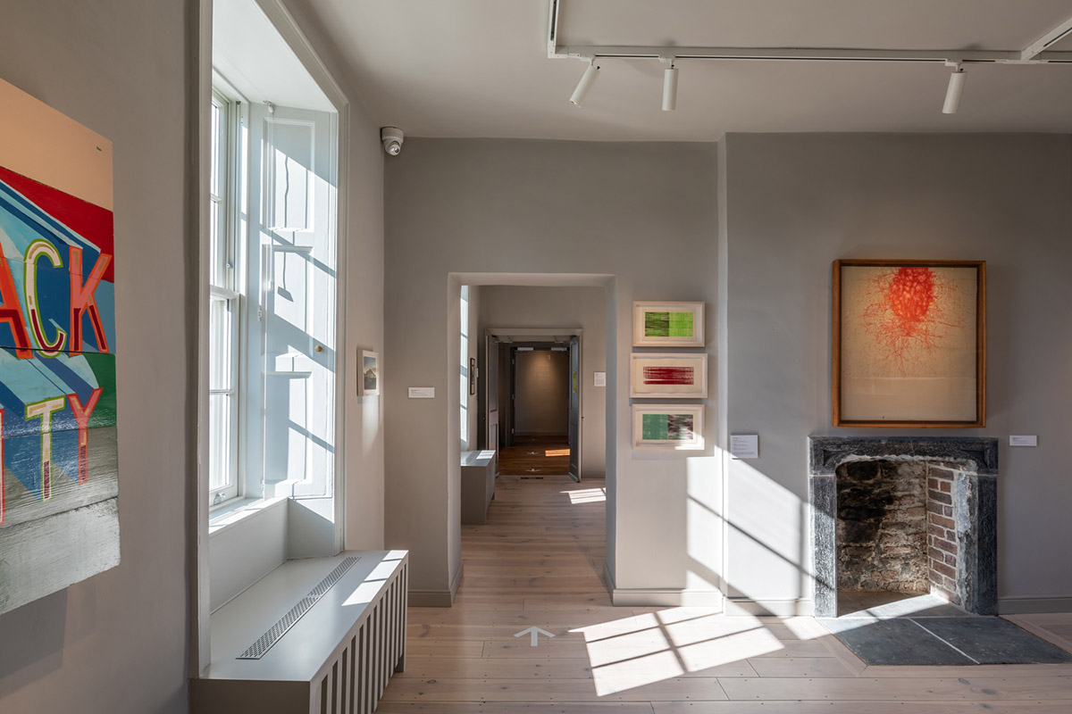 Mccullough Mulvin Architects adds two metal-clad volumes to convert former almshouse into art gallery