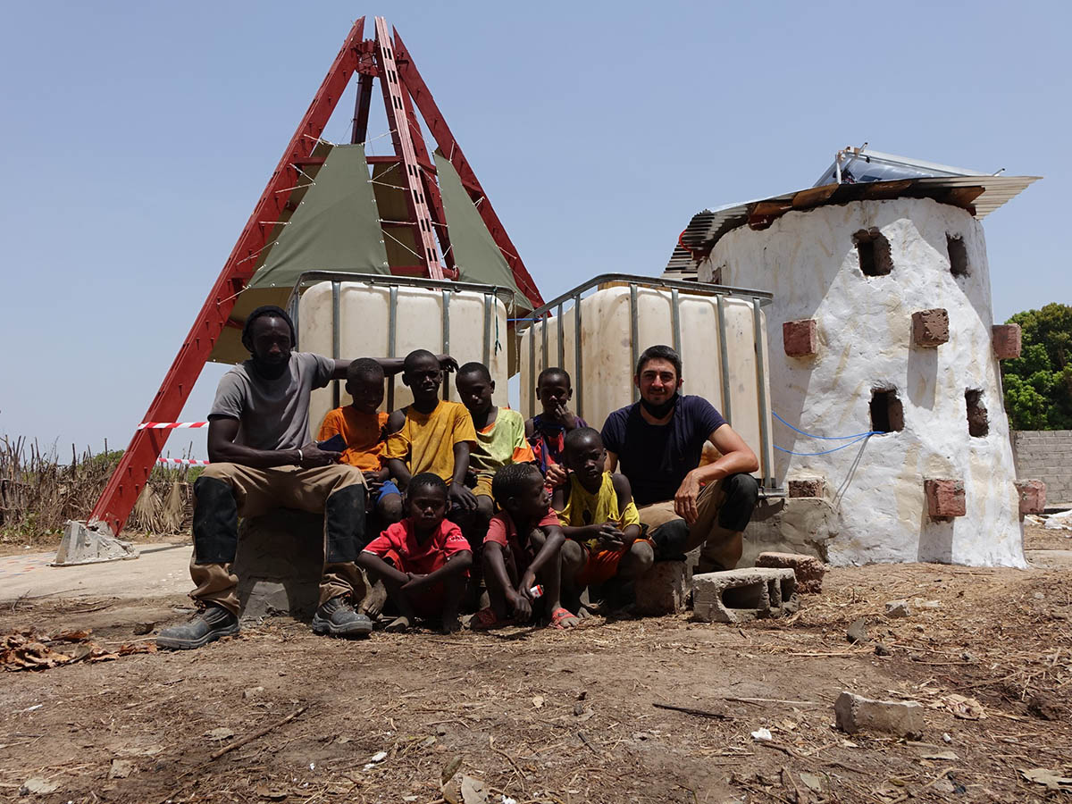 Balouo Salo built a sustainable well allowing access to drinking water in rural African village