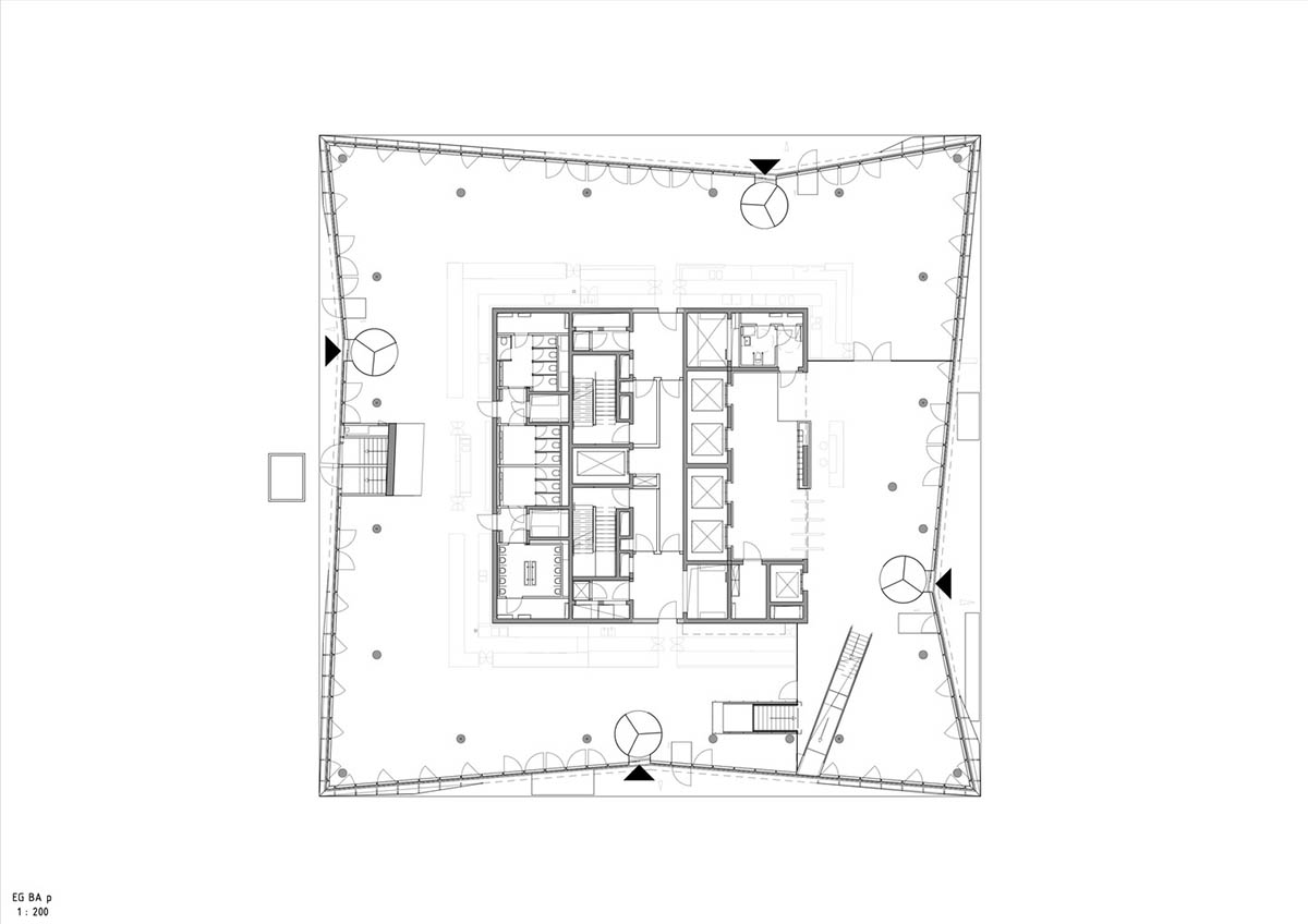 3XN's sculptural and fully glazed smart office building opens in Berlin
