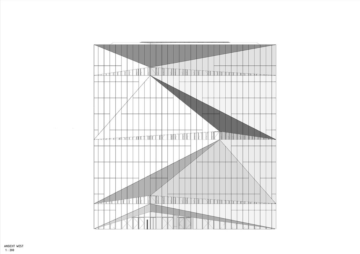 3XN's sculptural and fully glazed smart office building opens in Berlin