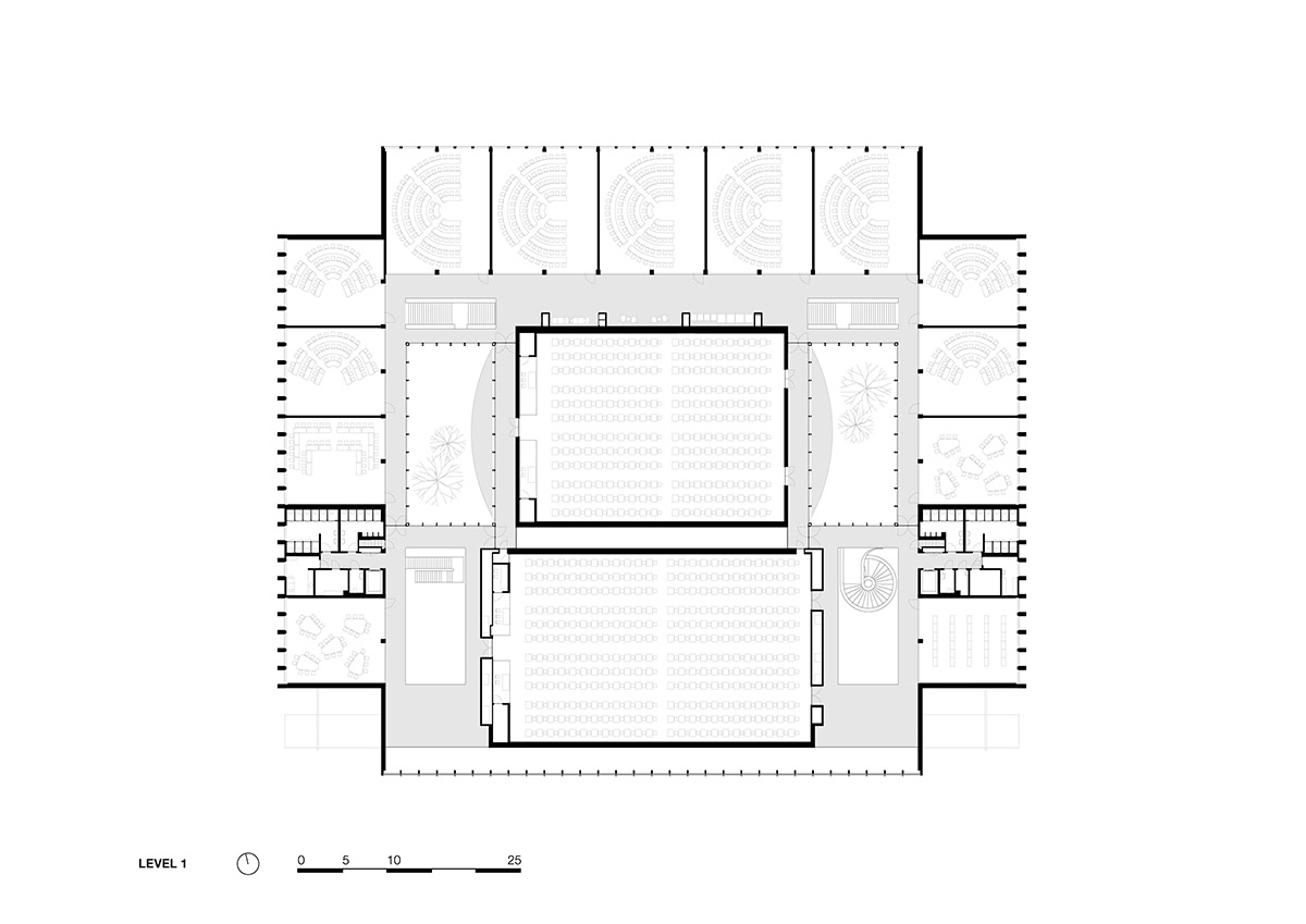 KAAN Architecten completes new Education and Self Study Center at Tilburg University
