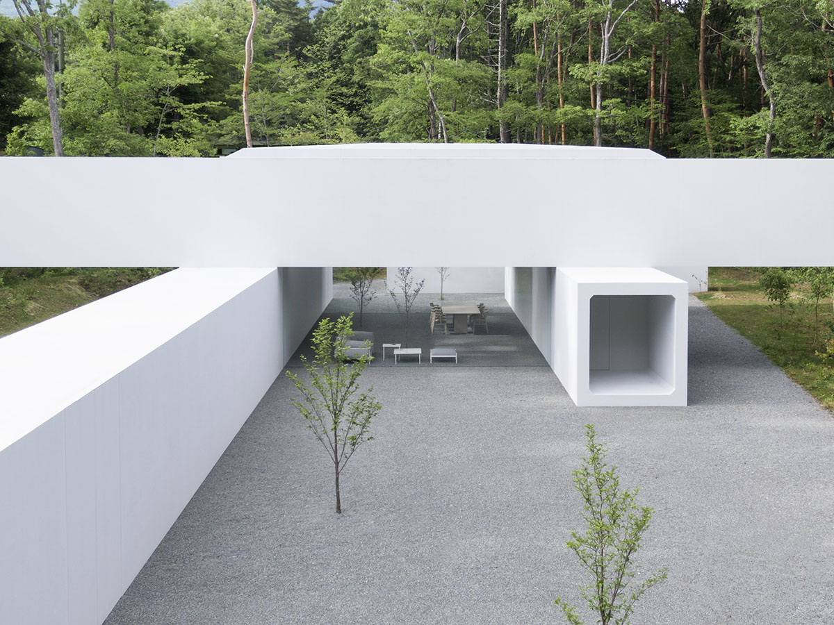 Nendo reveals tunnel-like archive and guesthouse in Nagano Prefecture, Japan