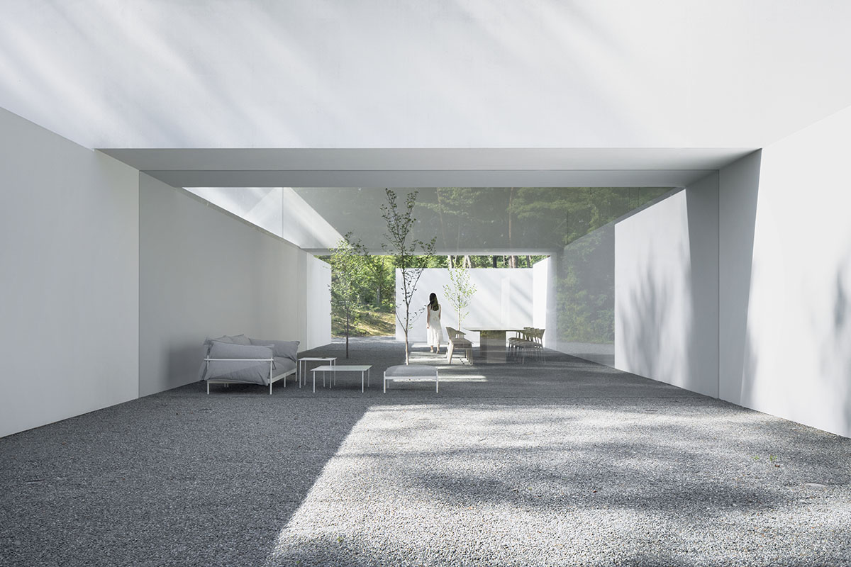 Nendo reveals tunnel-like archive and guesthouse in Nagano Prefecture, Japan