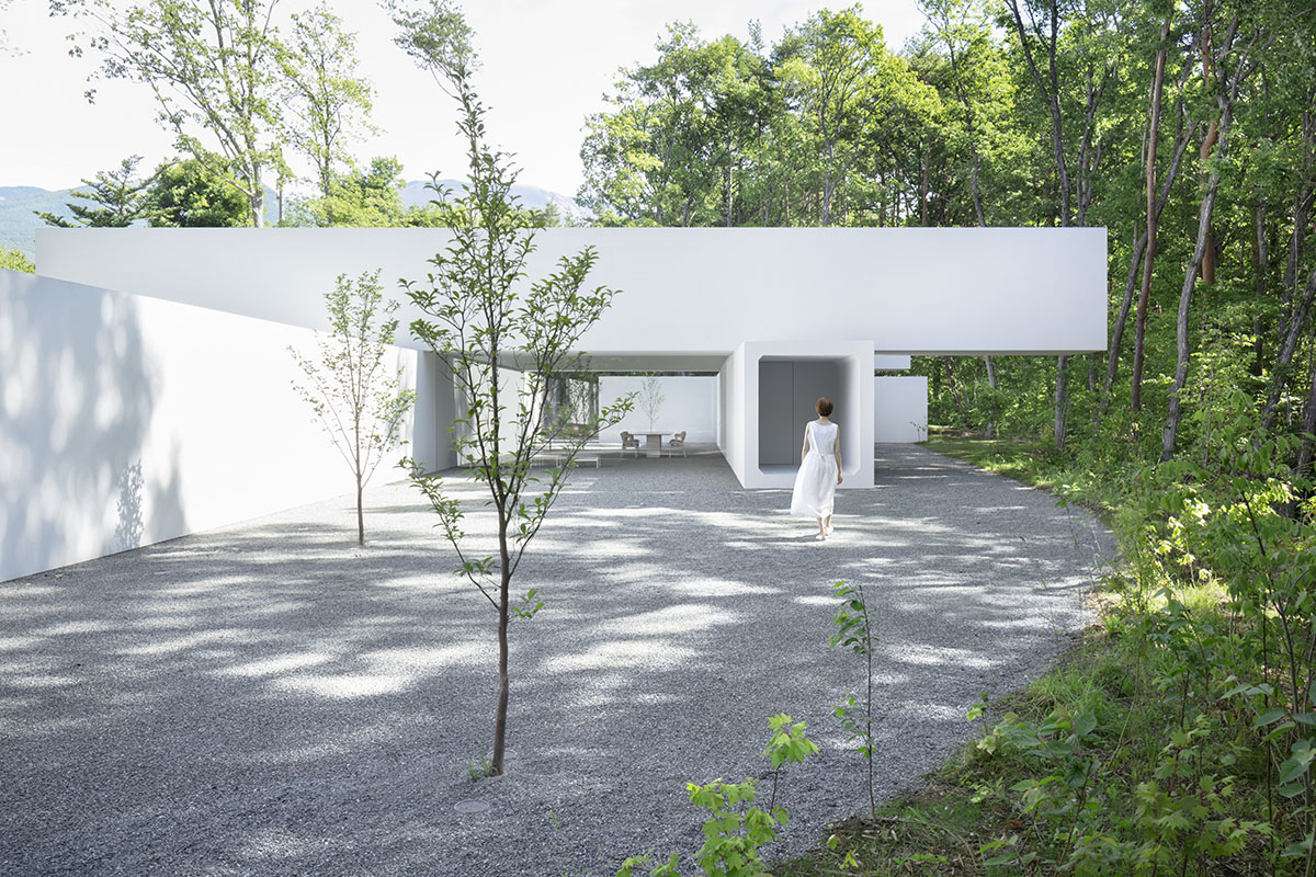 Nendo reveals tunnel-like archive and guesthouse in Nagano Prefecture, Japan