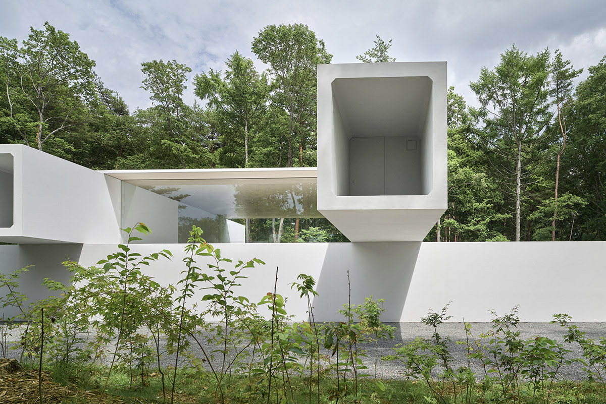 Nendo reveals tunnel-like archive and guesthouse in Nagano Prefecture, Japan