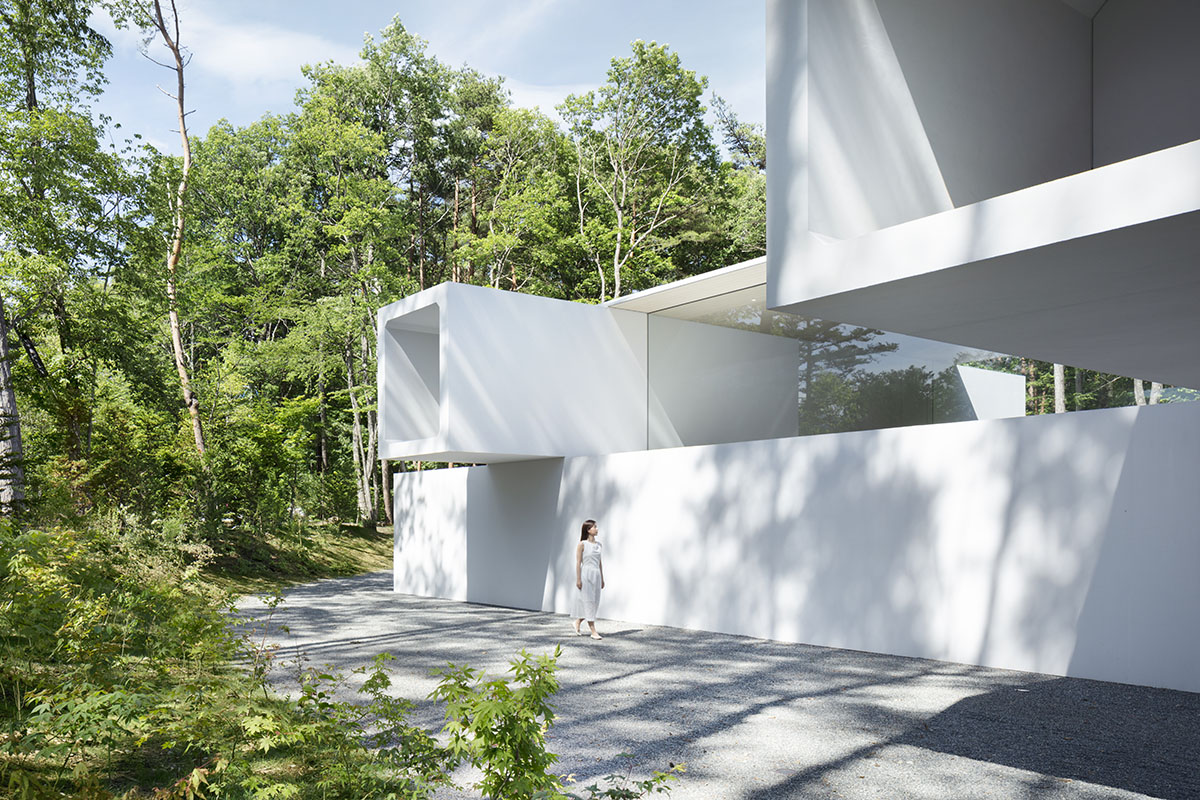 Nendo reveals tunnel-like archive and guesthouse in Nagano Prefecture, Japan