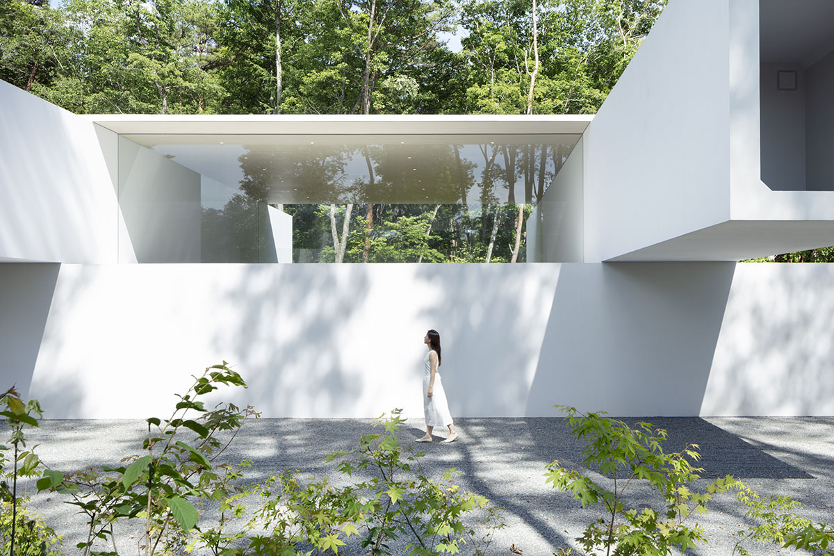 Nendo reveals tunnel-like archive and guesthouse in Nagano Prefecture, Japan