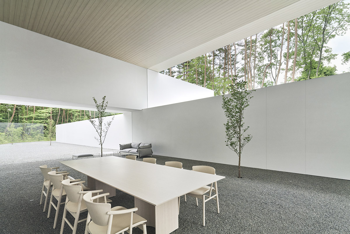 Nendo reveals tunnel-like archive and guesthouse in Nagano Prefecture, Japan