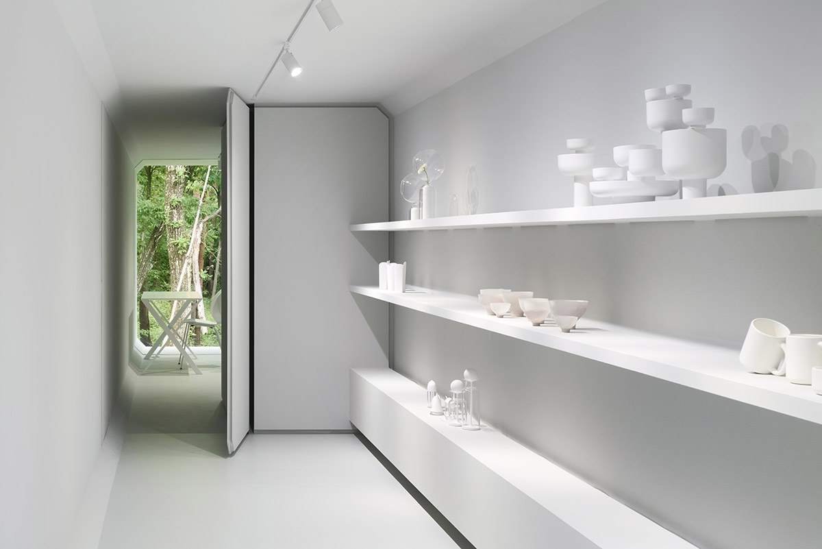 Nendo reveals tunnel-like archive and guesthouse in Nagano Prefecture, Japan