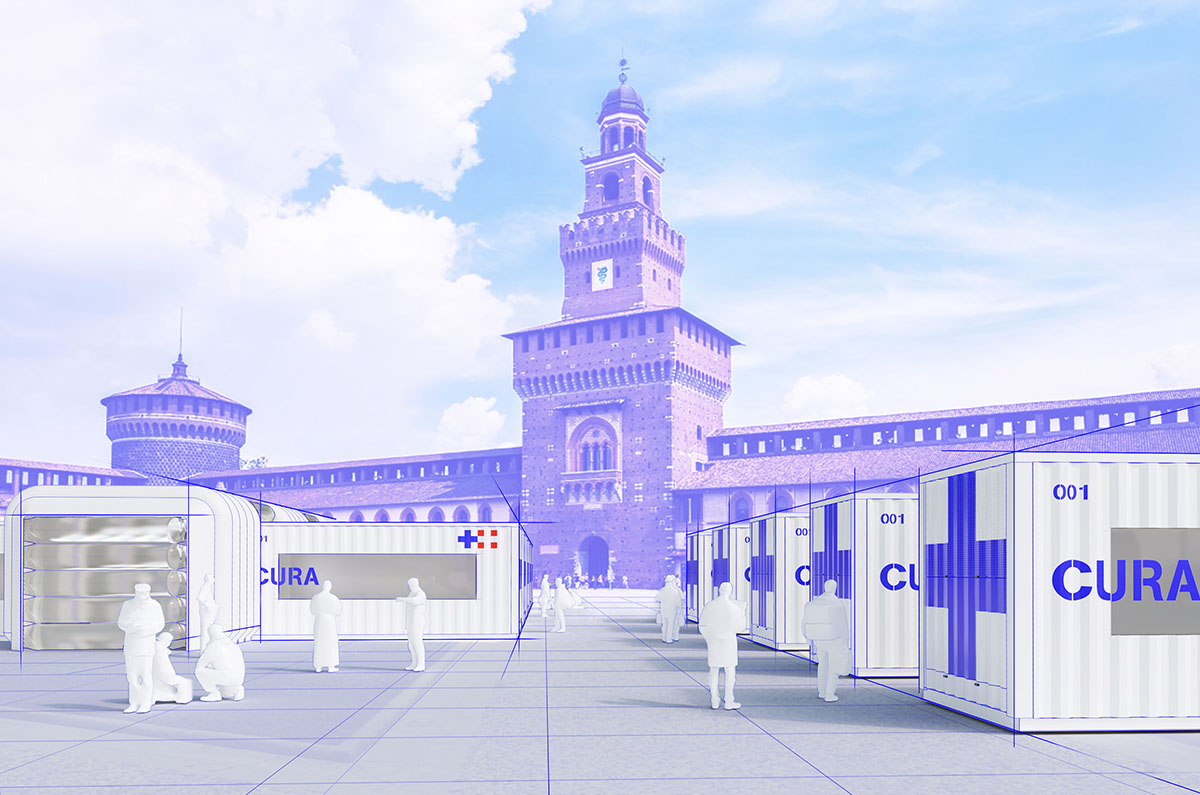 Carlo Ratti Associati designs moveable intensive care units for coronavirus patients