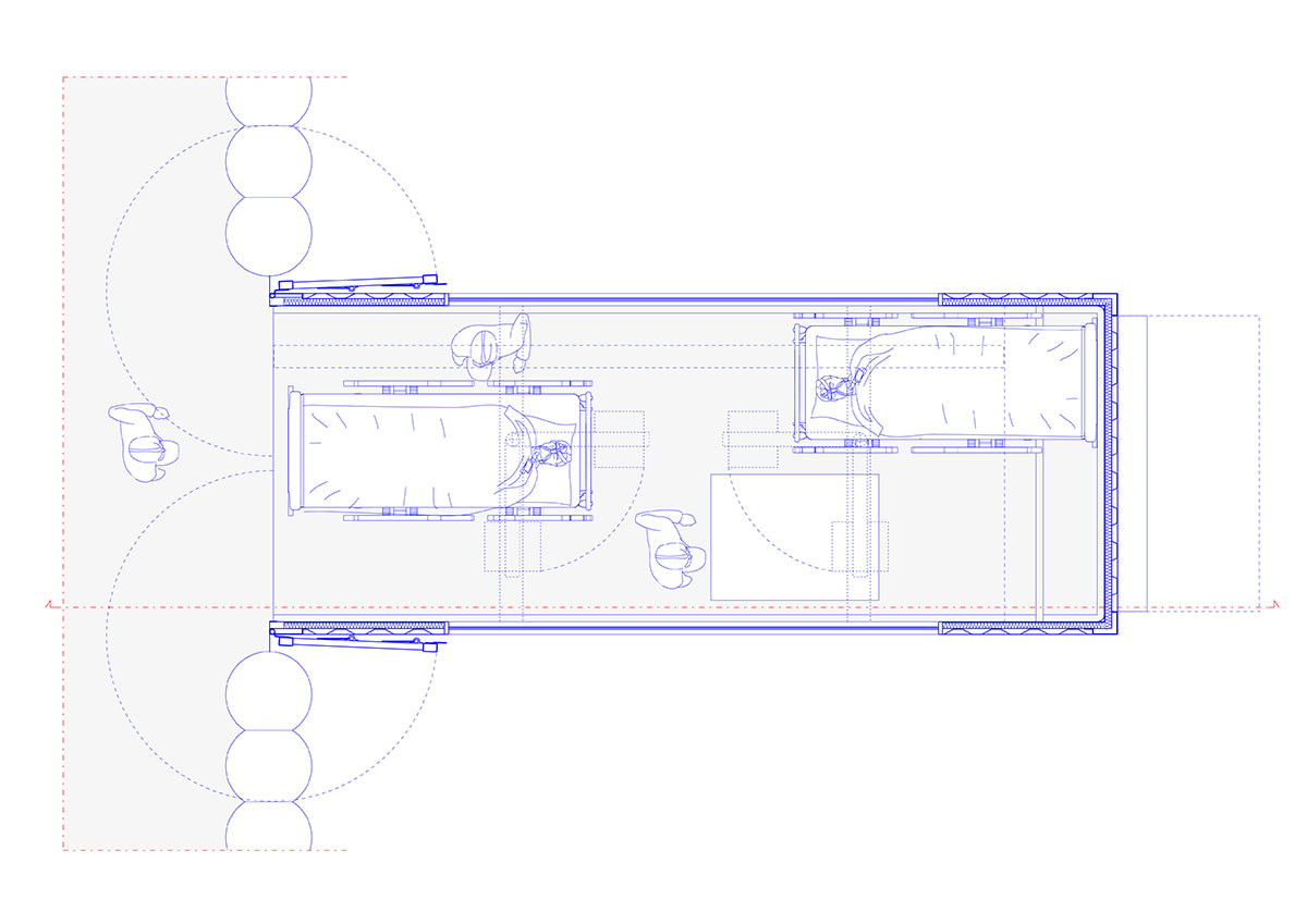 Carlo Ratti Associati designs moveable intensive care units for coronavirus patients