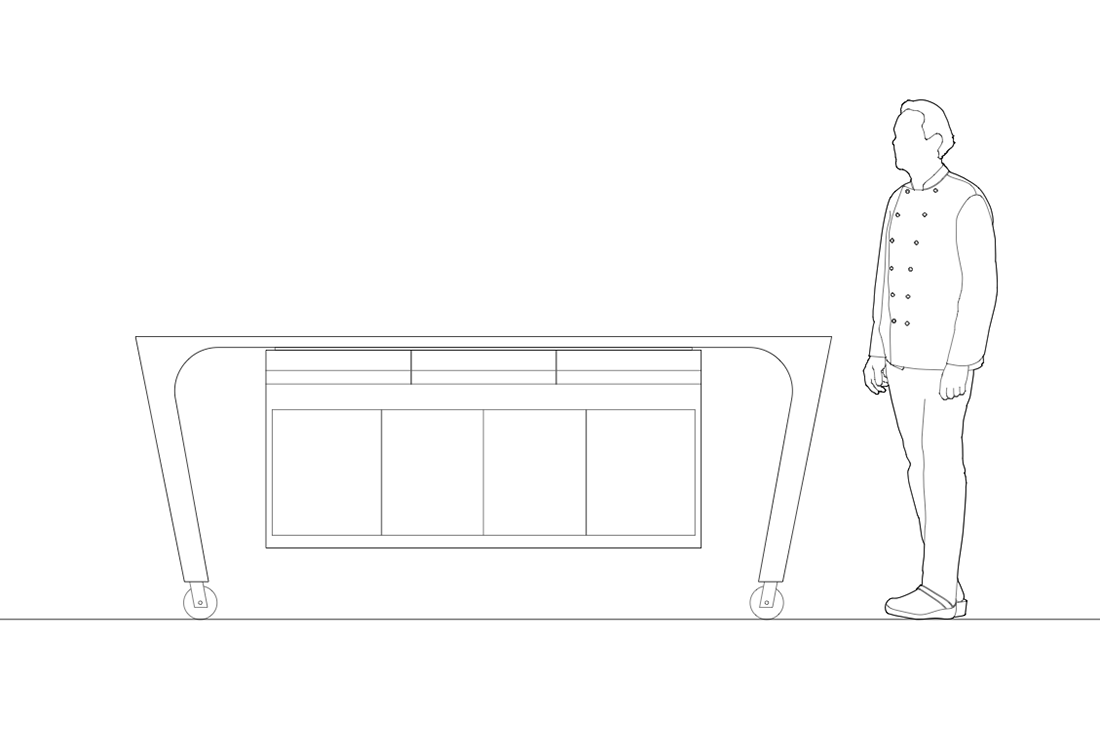 Snøhetta completes courtyard renovation and Michelin restaurant with fritted glass walls