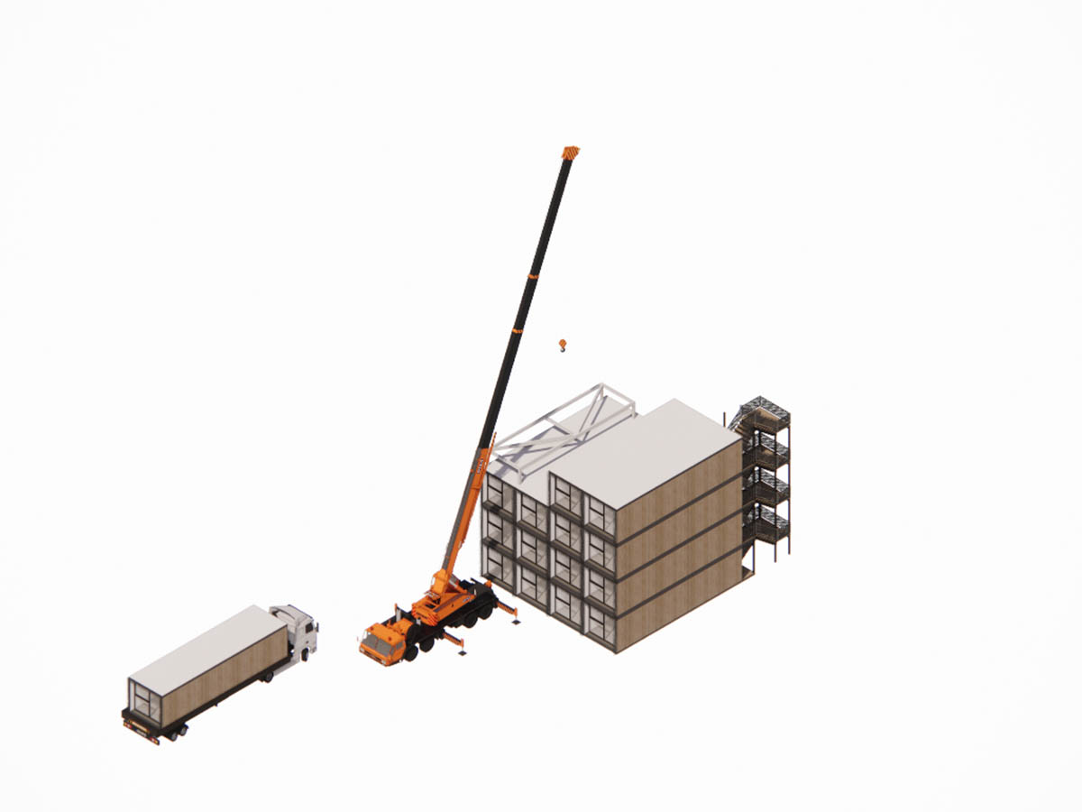 Cutwork envisions modular housing that can be adaptable to all environments and situations 