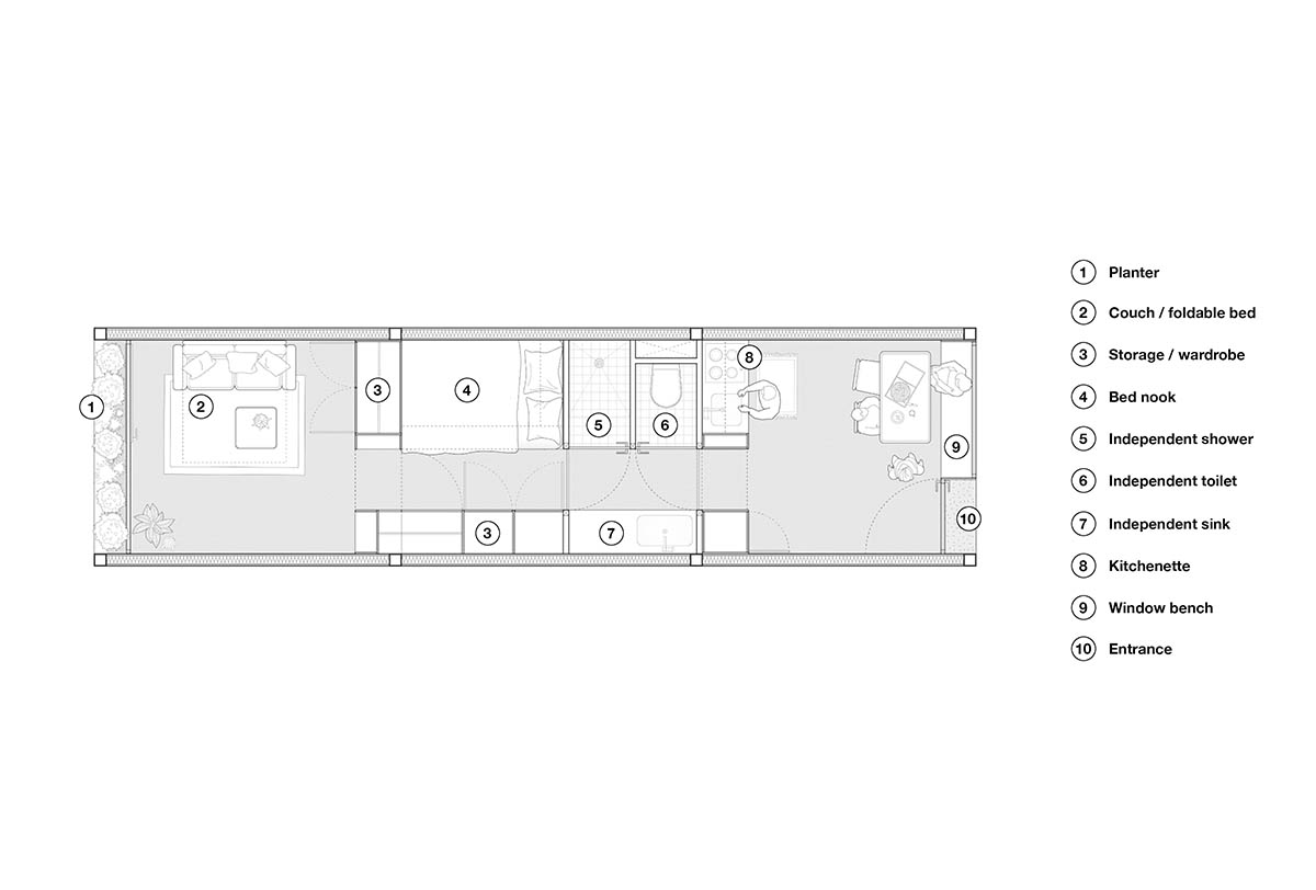 Cutwork envisions modular housing that can be adaptable to all environments and situations 
