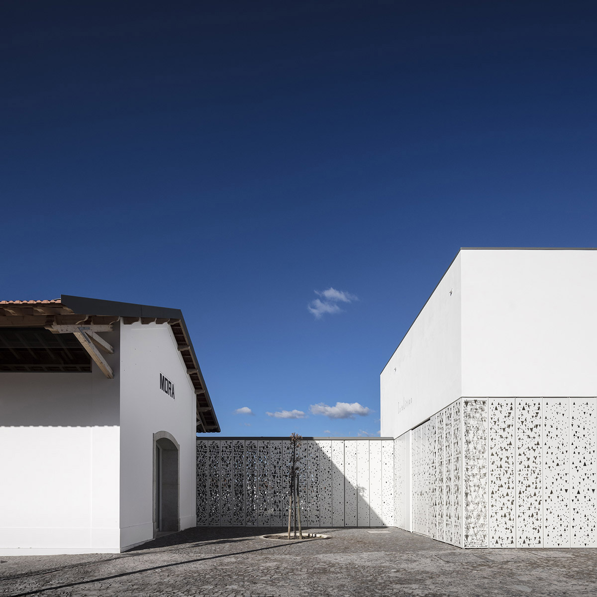 CVDB architects and Tiago Filipe Santos combine an old railway station with Mora Megalithic Museum