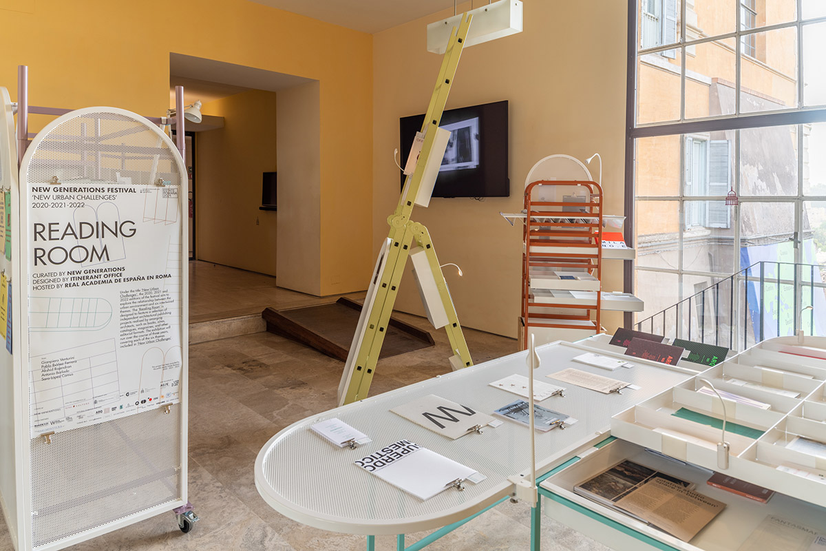 New Generations Festival launches Reading Room Installation at Royal Academy of Spain in Rome