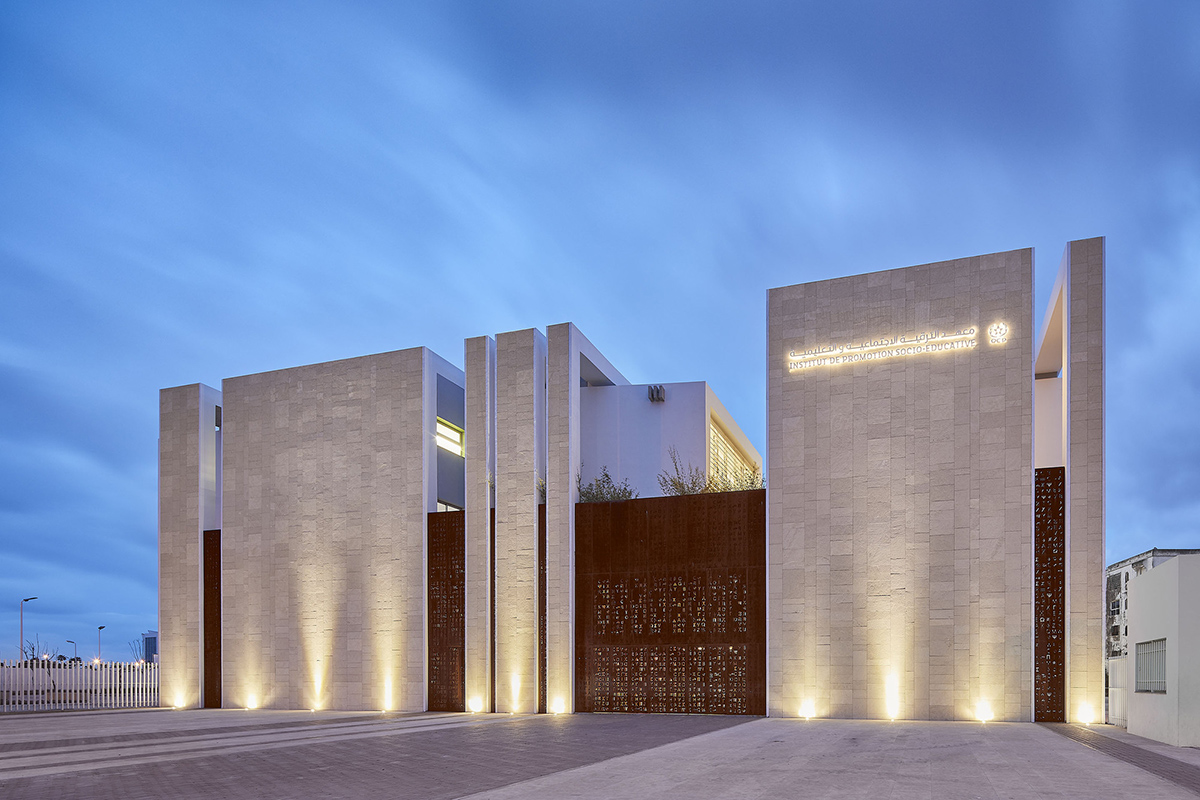 Wall of Knowledge by Tarik Zoubdi Architect and Mounir Benchekroun Architect