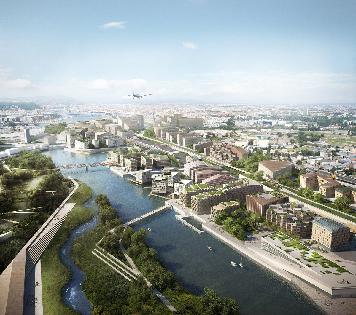 Snøhetta Wins Budapest South Gate International Masterplan Competition