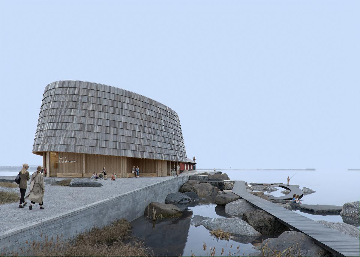 3XN GXN unveils design for Coastal Nature and Sport Fishing in Assens, Denmark