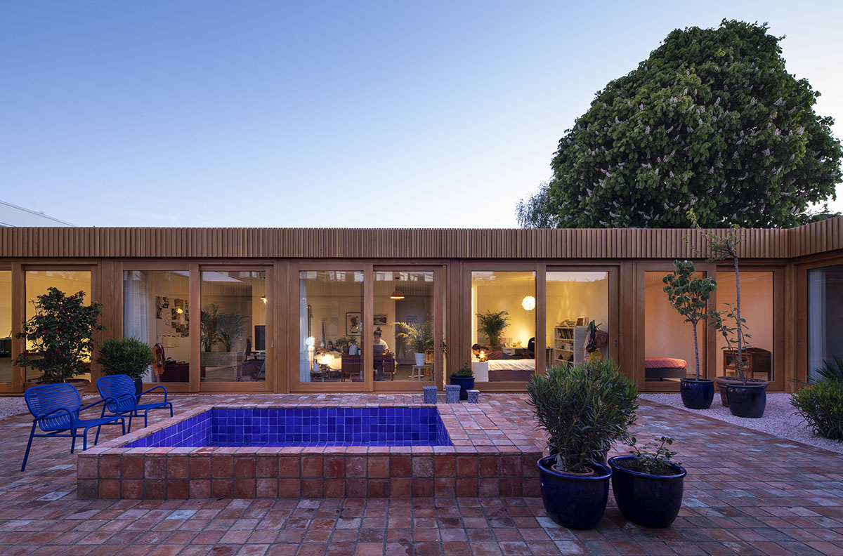 MVRDV transforms a former commercial building into a private home inspired by a Morrocan riad