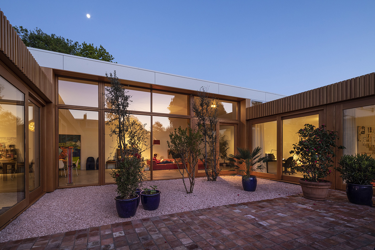 MVRDV transforms a former commercial building into a private home inspired by a Morrocan riad