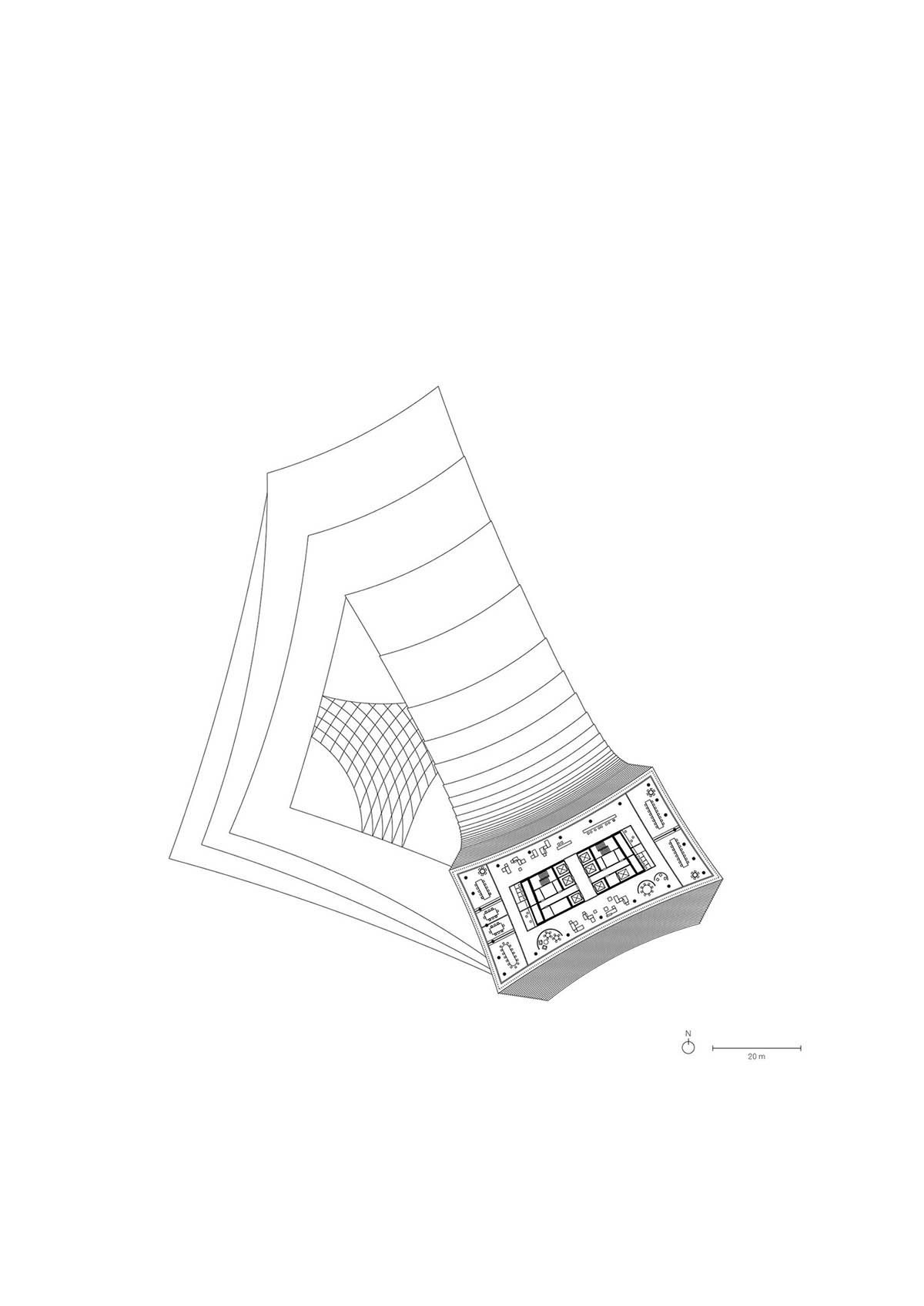 David Chipperfield's new tapered Elbtower will become the tallest tower of Hamburg