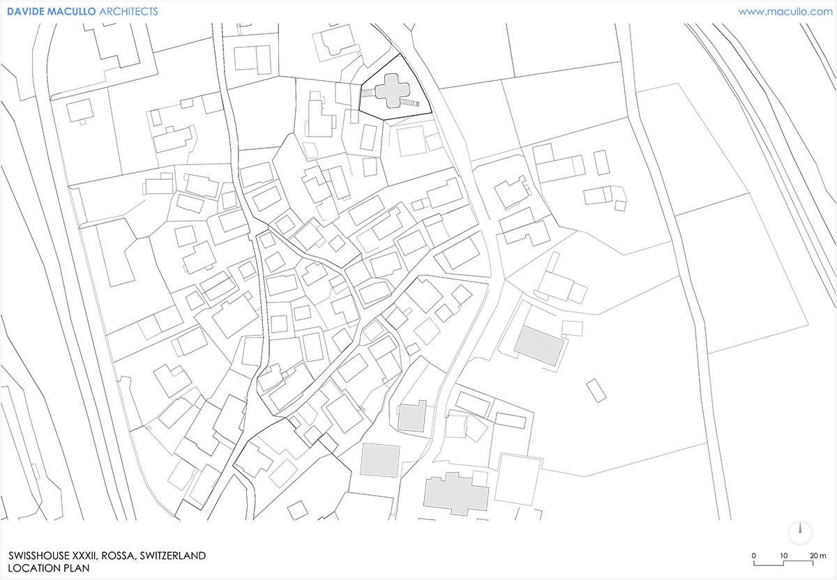 Daniel Buren, Davide Macullo, with Mario Cristiani, Galleria Continua, built this house as public art