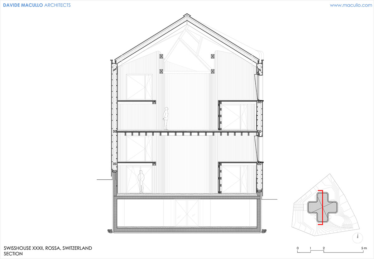 Daniel Buren, Davide Macullo, with Mario Cristiani, Galleria Continua, built this house as public art