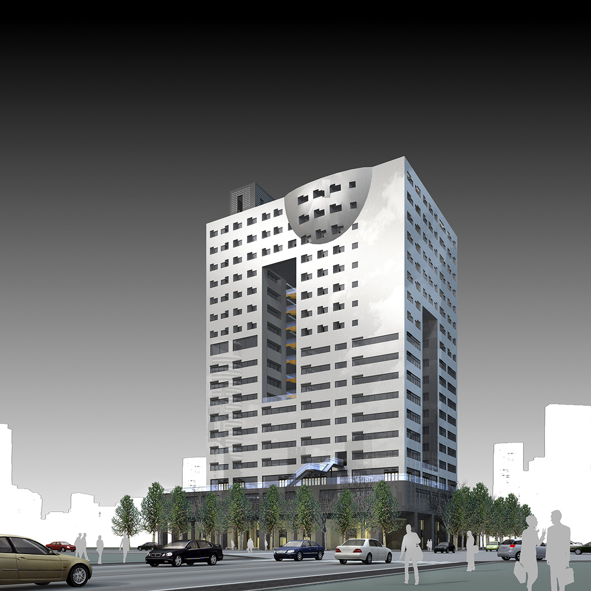 Huiyo Vision Office Building- A New Typology of Residential Office Building in Taiwan