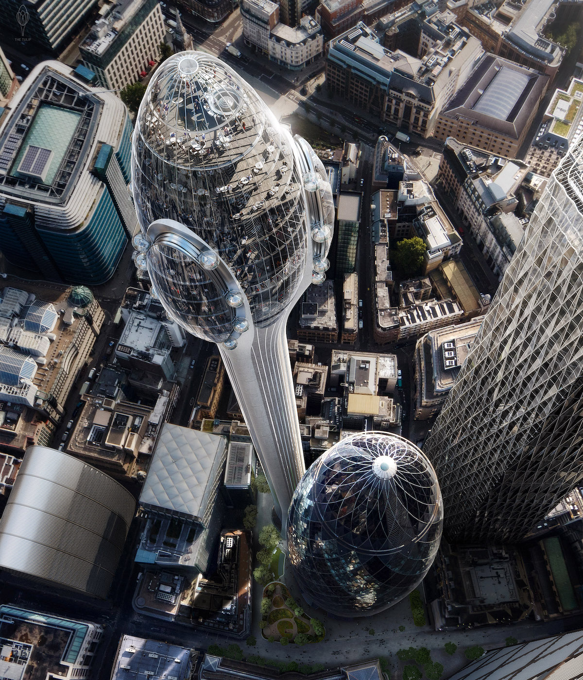 Foster + Partners' The Tulip rejected by Mayor of London