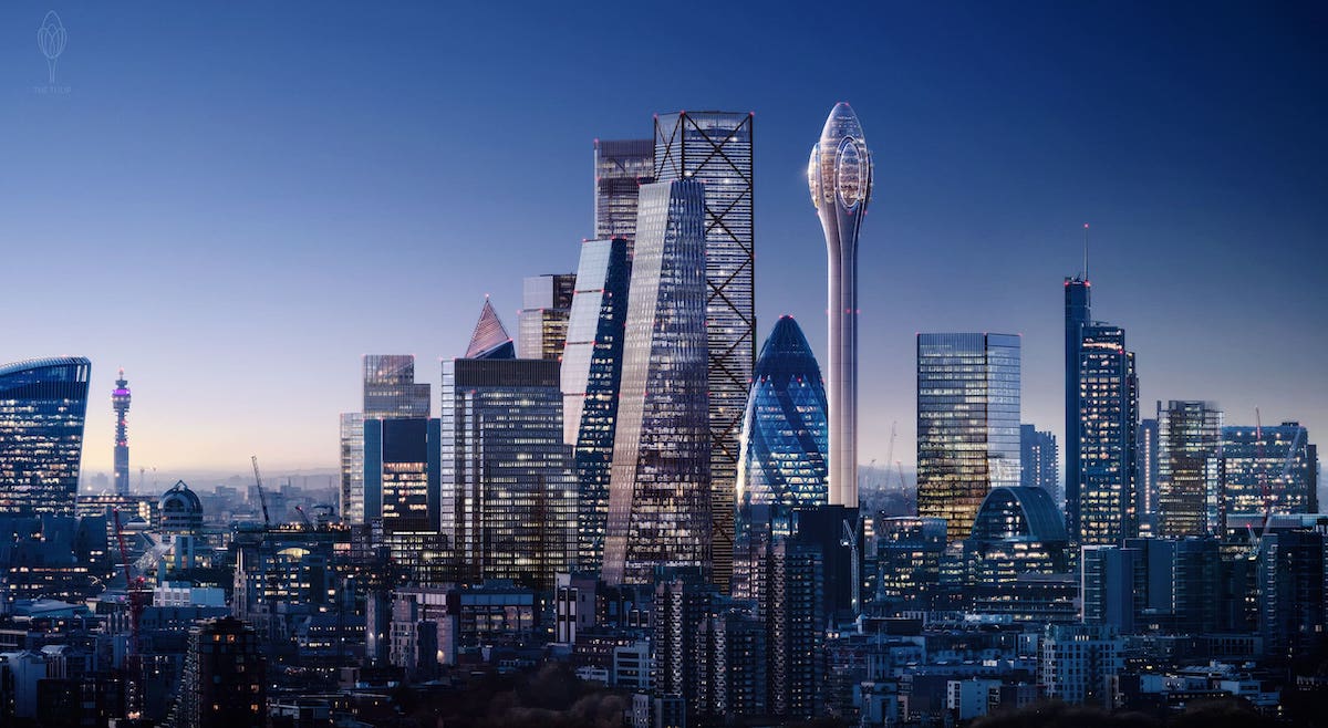 Foster + Partners' proposal The Tulip welcomes its future by the City of London