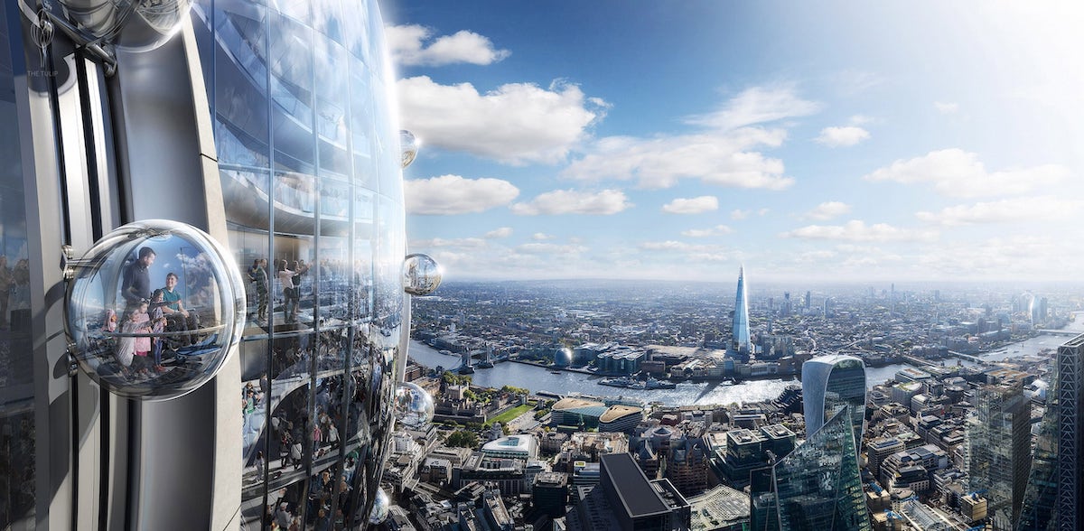Foster + Partners' proposal The Tulip welcomes its future by the City of London