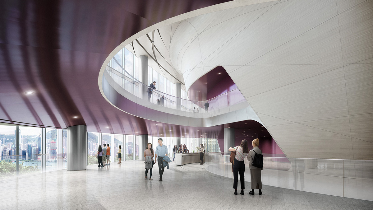 UNStudio's new world class theatre is comprised of interlocking transparent volumes in Hong Kong