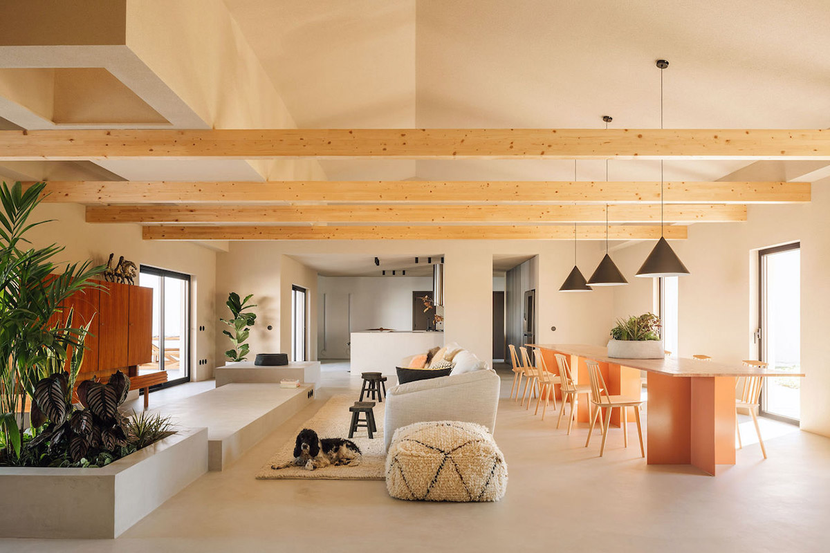 Architecture DC.AD Studio designed a secluded home and artistic residences outside Lisbon