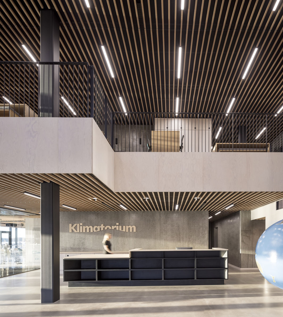 3XN Architects and SLA Architects complete Klimatorium featuring wooden wave in Denmark