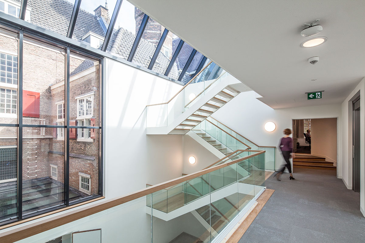 Mecanoo renovates historic Delfland Water Authority with big galleries, skylights, more open spaces