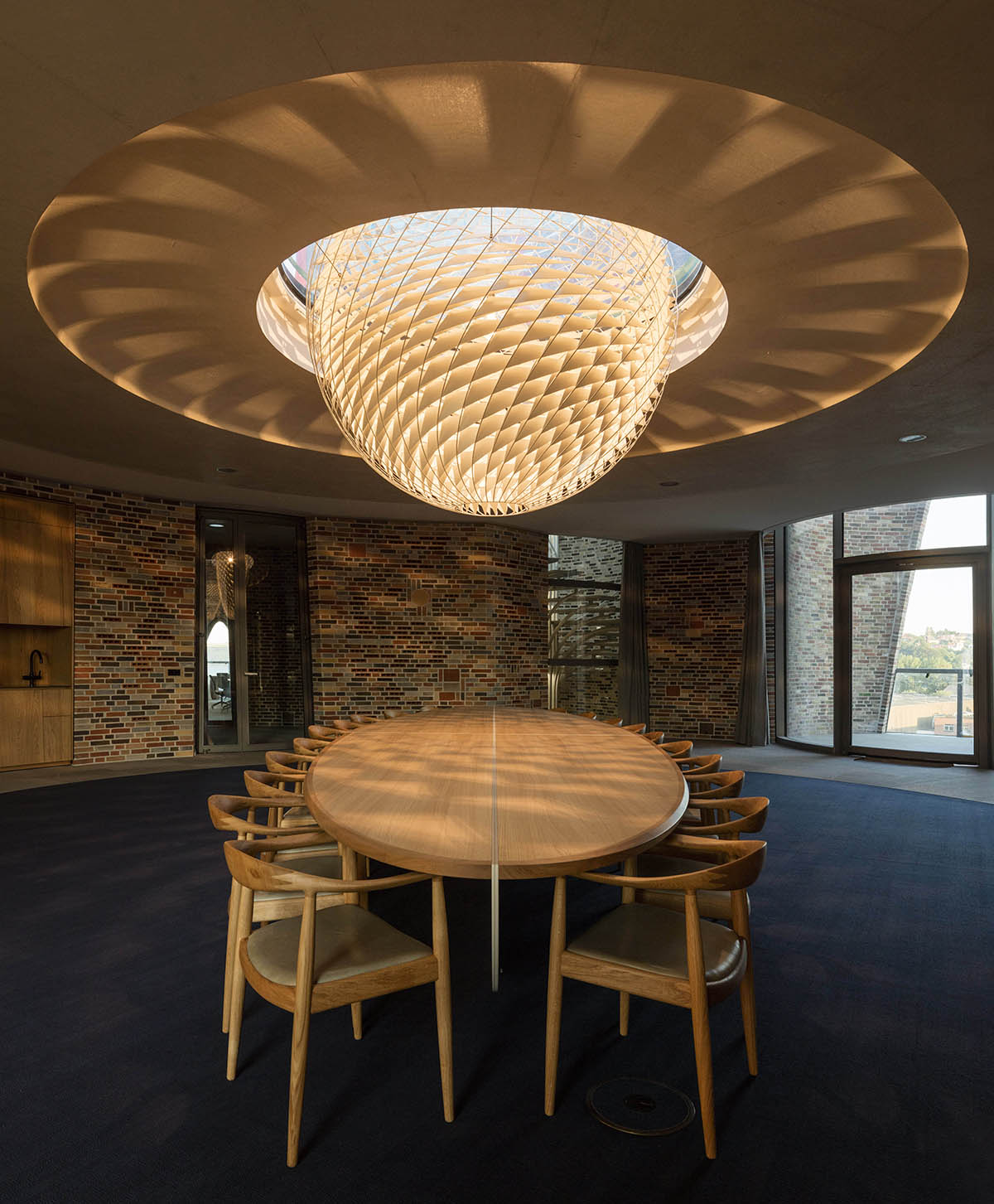 Artist Olafur Eliasson completes his first building with cave-like appearance in Denmark