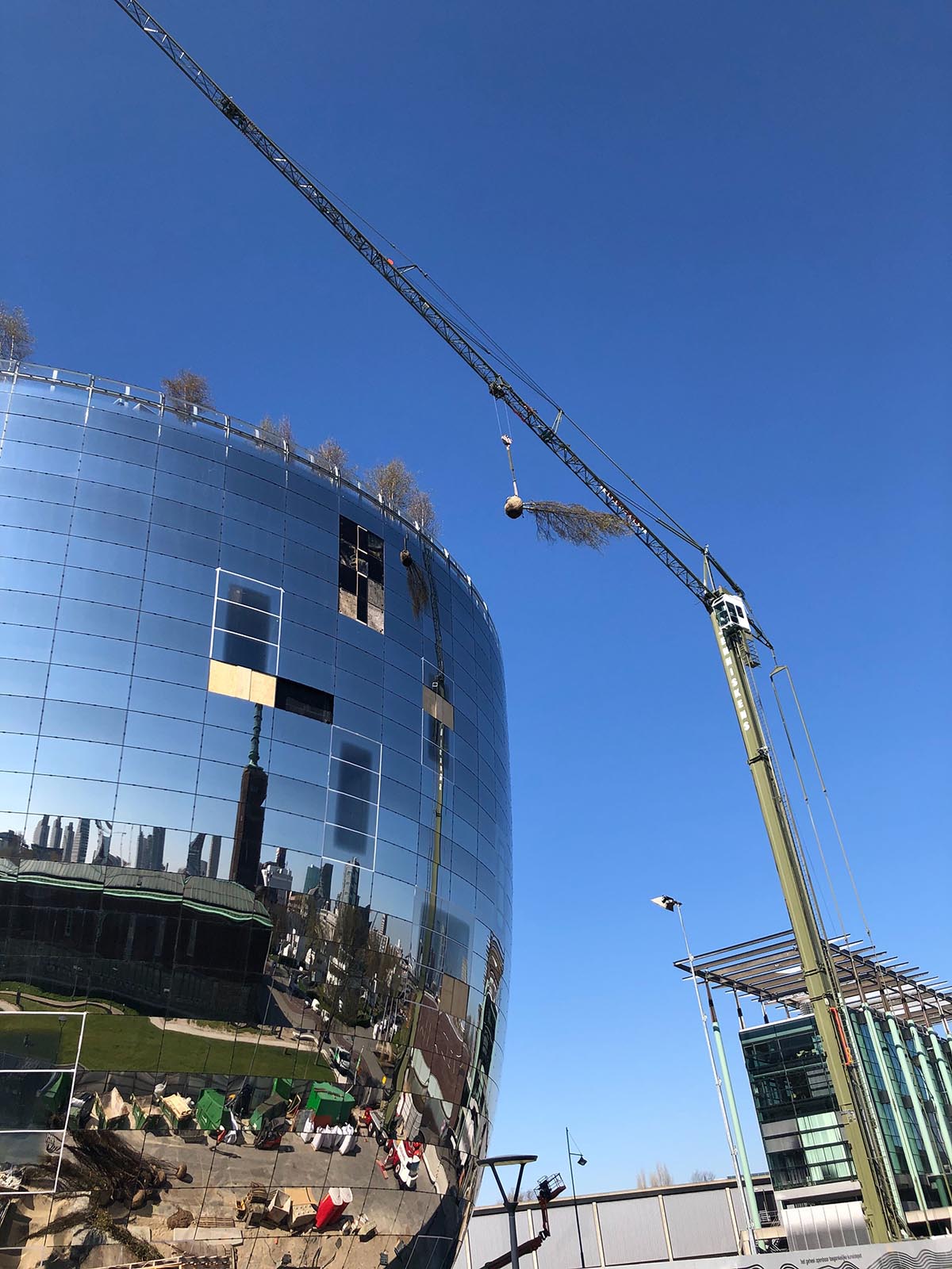 MVRDV's Depot Boijmans Van Beuningen almost complete in Rotterdam