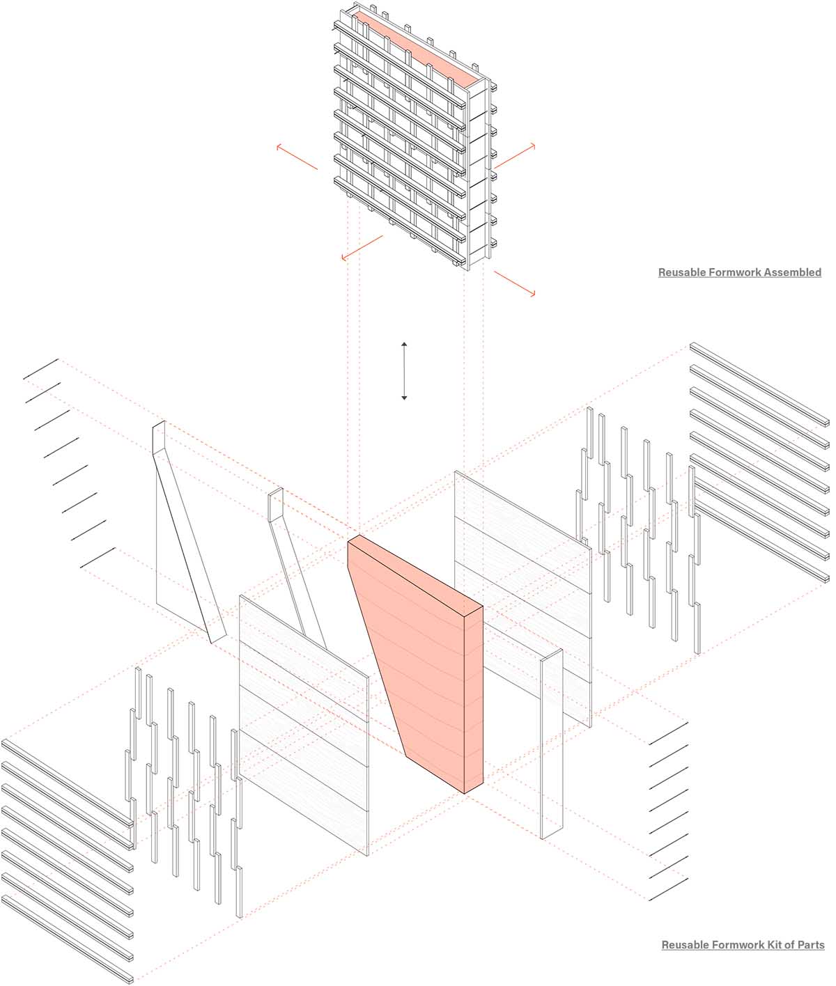 Backyard Community Club features triangular rammed earth system as a replicable prototype in Accra 