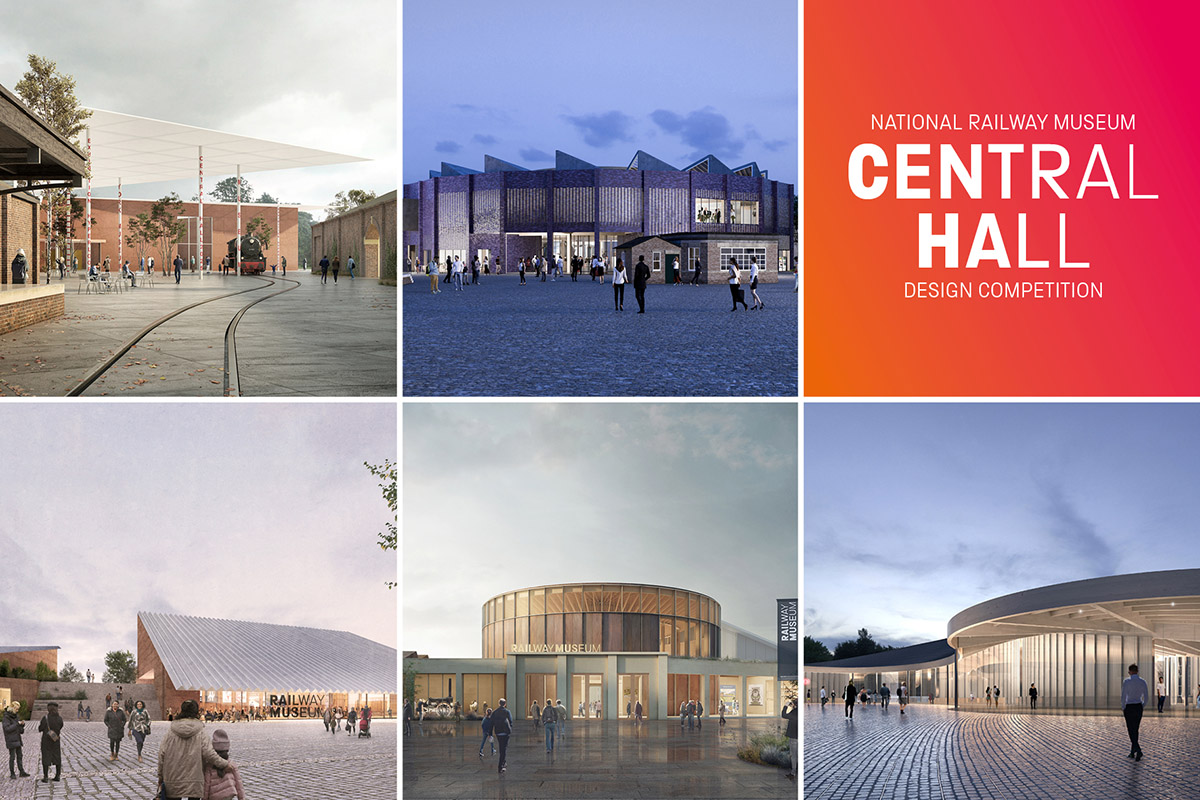 Design Concepts Revealed for National Railway Museum's Central Hall