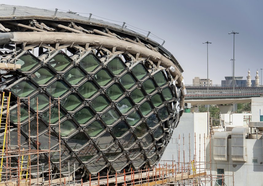 Zaha Hadid Architects' parametrically-designed metro station takes shape in Riyadh