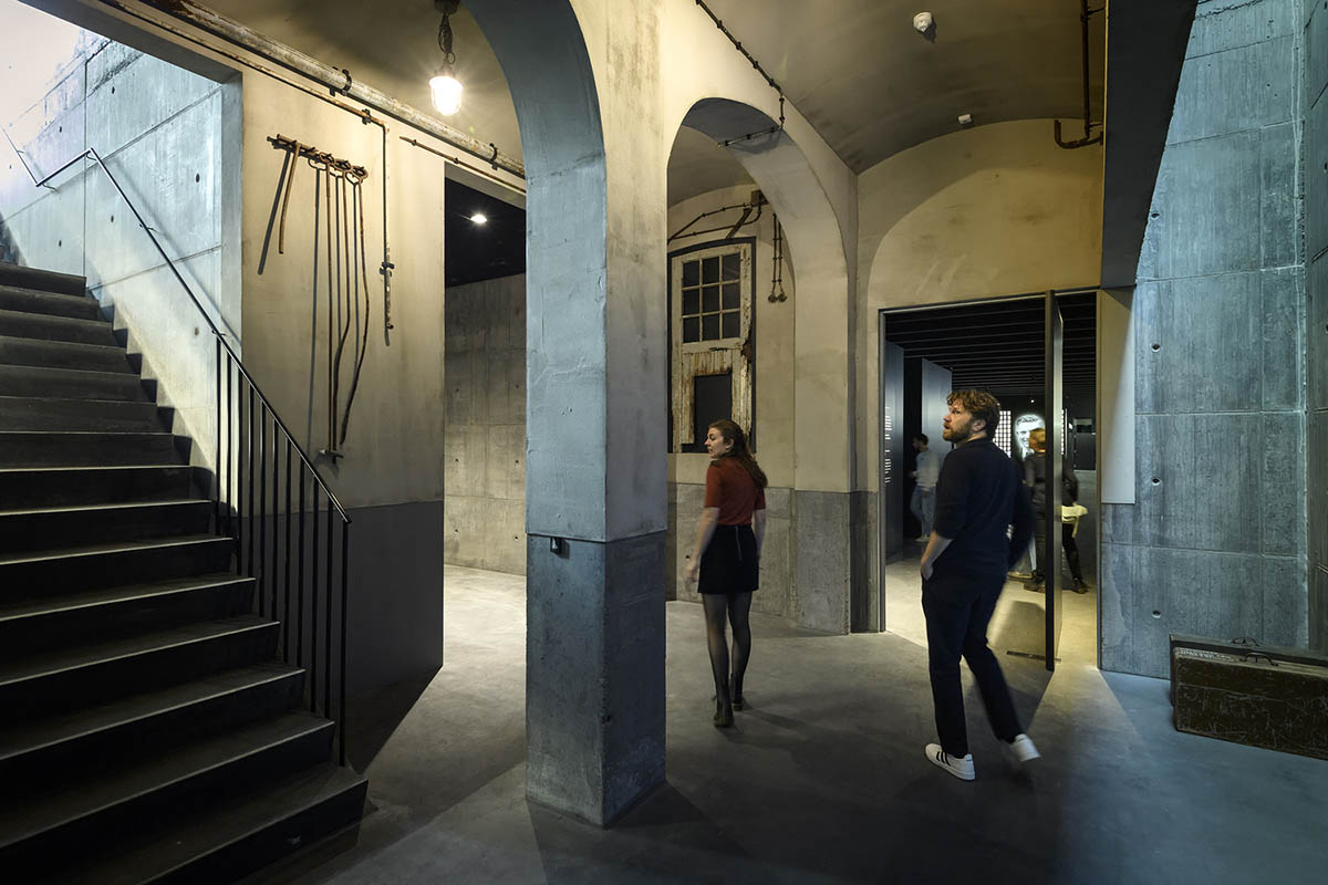 Inbo BV redesigns historic prisoner camp site with reflective pavilion and underground museum