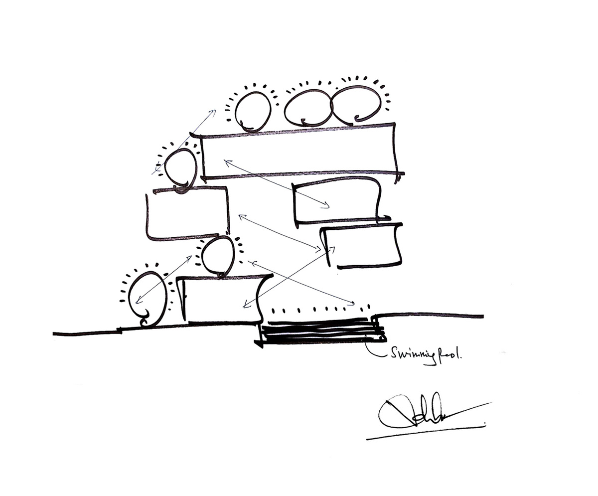 Ho Khue Architects' concrete house is inspired by imaginations of children’s LEGO game in Vietnam