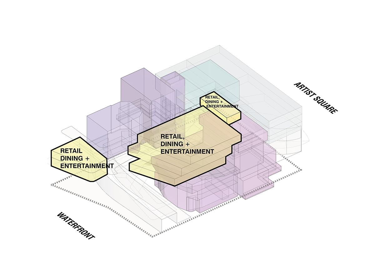 UNStudio's new world class theatre is comprised of interlocking transparent volumes in Hong Kong